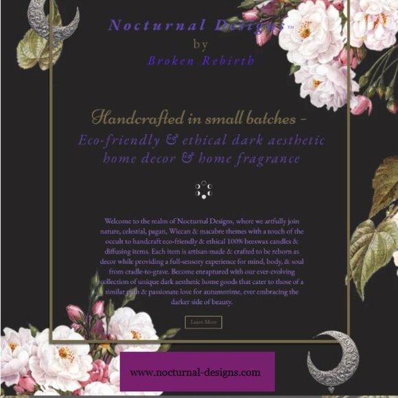 Chocolate Brownie Batter Scented Witchy Goth Crystal Potpourri with Selenite - Picture 7 of 7